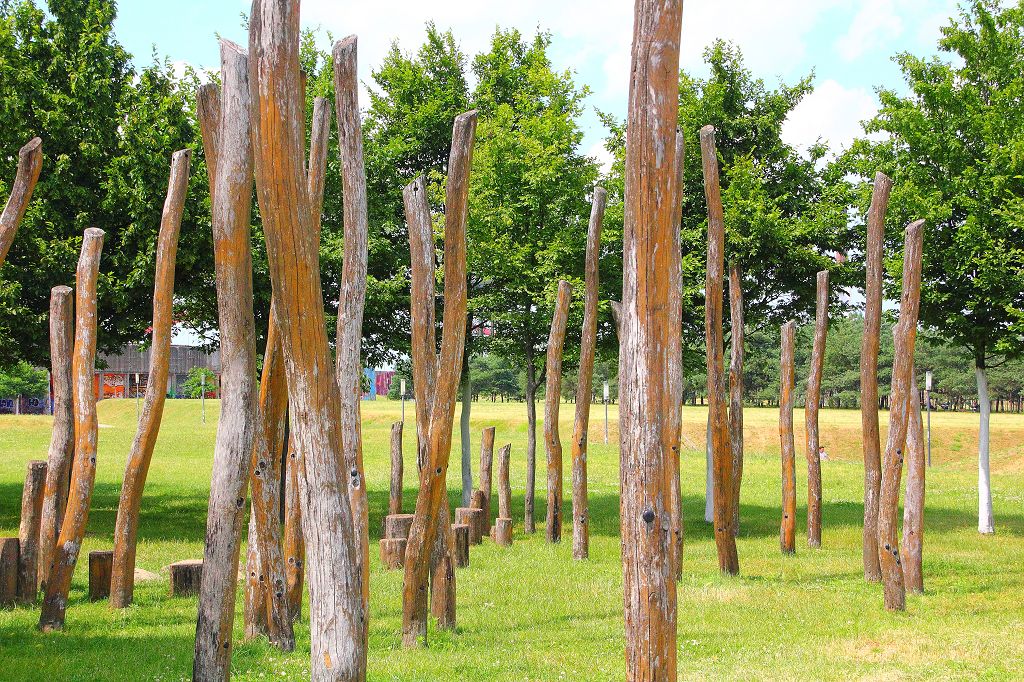 Rheinpark Duisburg Juni 2021