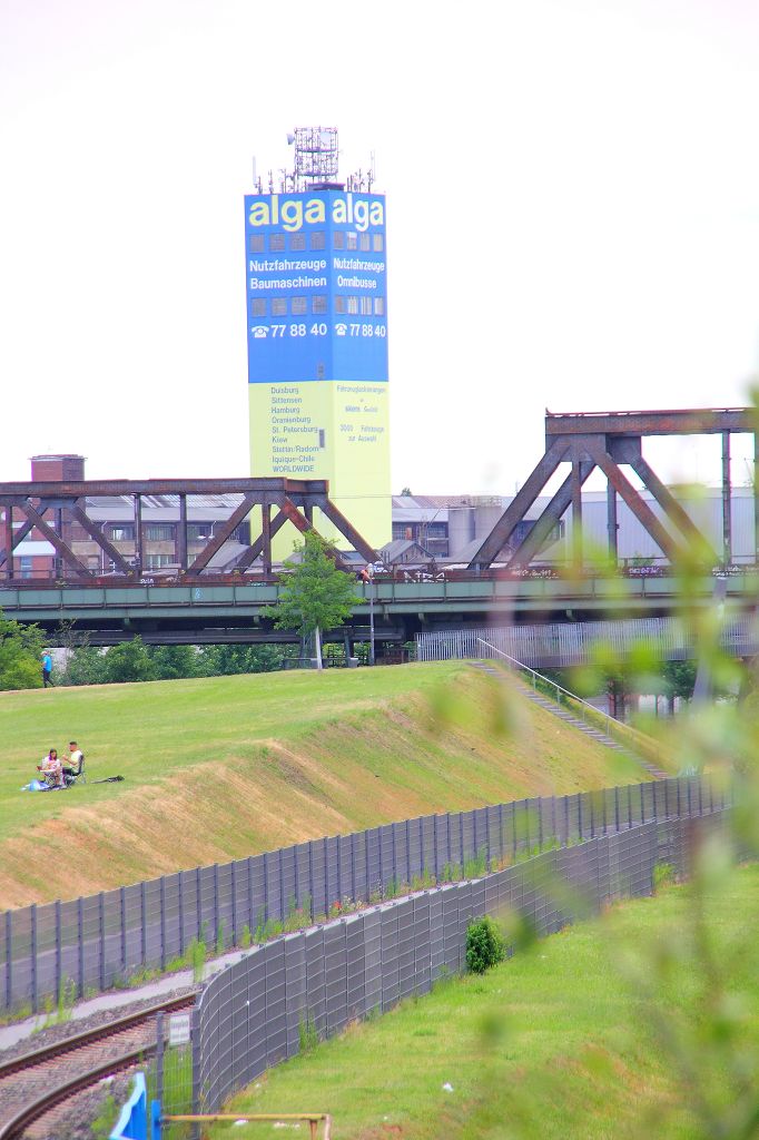 Rheinpark Duisburg Juni 2021