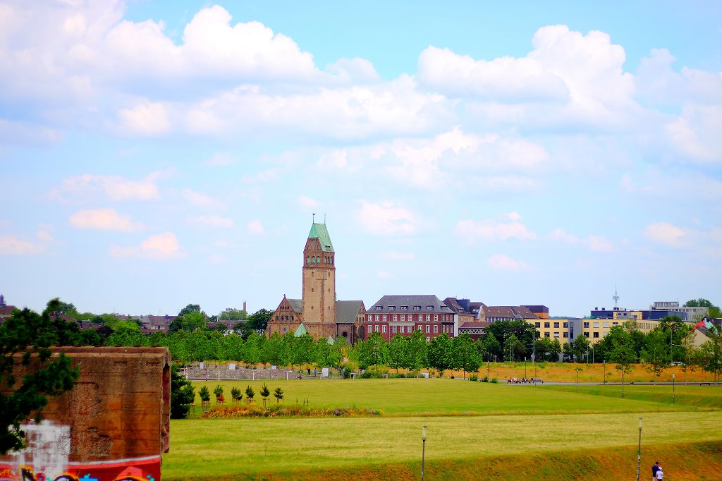 Rheinpark Duisburg Juni 2021