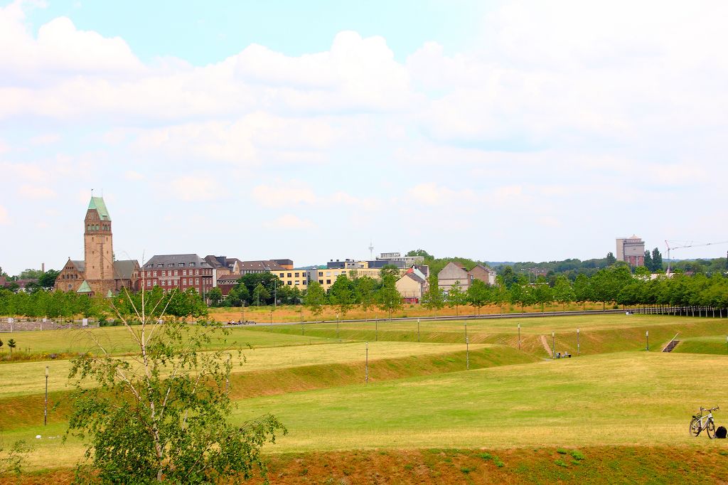 Rheinpark Duisburg Juni 2021