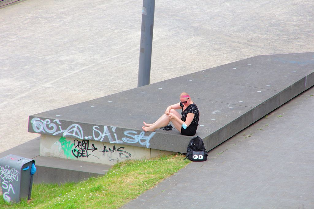Rheinpark Duisburg Juni 2021