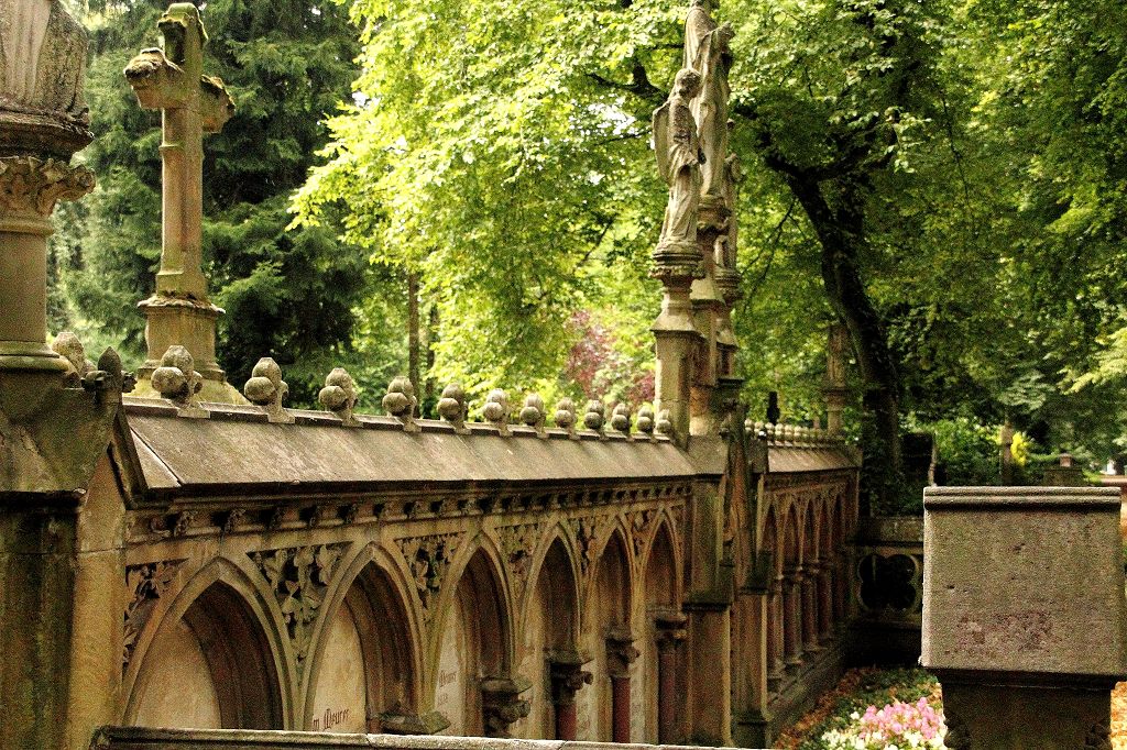 Melaten-Friedhof Koeln Juli 2021